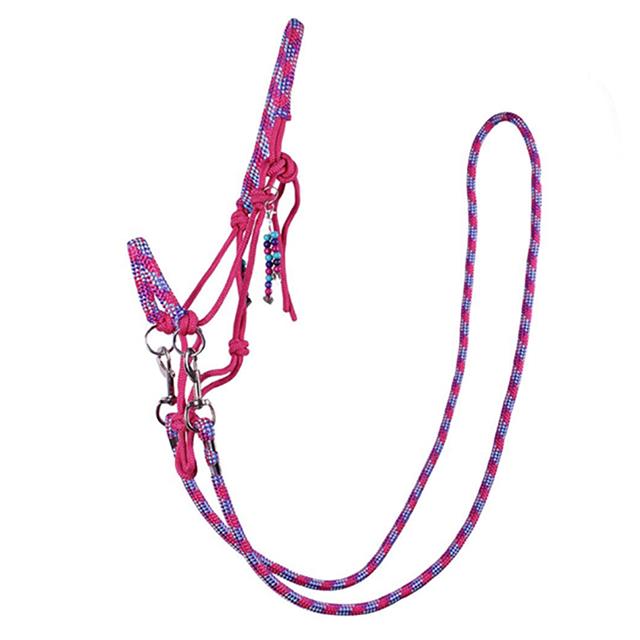 Rope Halter Combi QHP Liberty Mid Pink