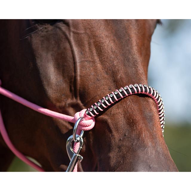 Rope Halter Combi QHP Liberty Pink