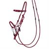 Rope Halter QHP Multi Dark Red