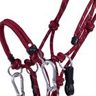 Rope Halter QHP Multi Dark Red