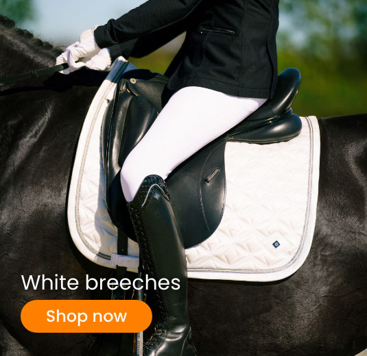 Row 1 banner 1 white riding breeches