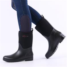 Rubber Boots Neolite Half-high Black