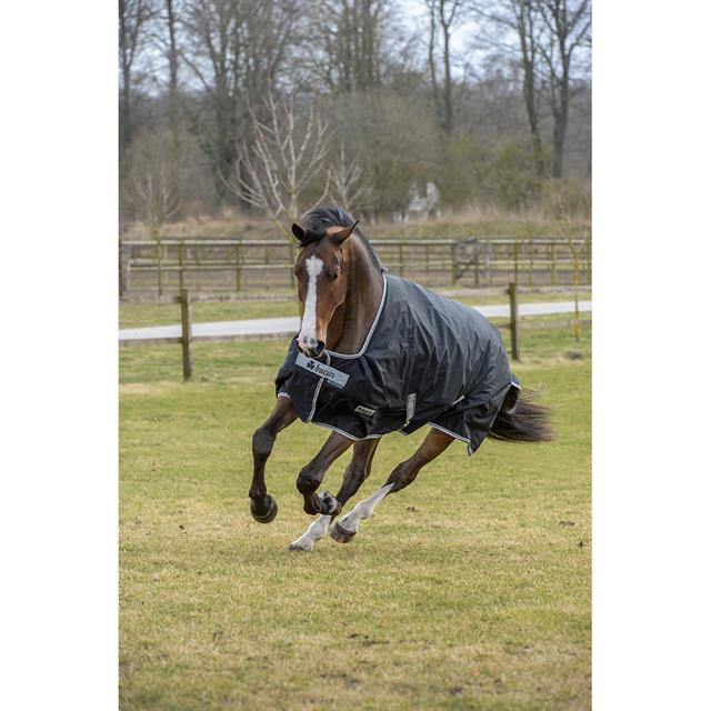 Rug Bucas Anniversary Turnout Stay-Dry 0gr Black-Silver