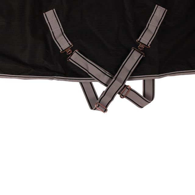 Rug Bucas Anniversary Turnout Stay-Dry 150g Black-Silver