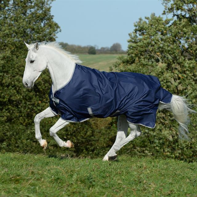 Rug Bucas Freedom Turnout 150g Dark Blue-Silver