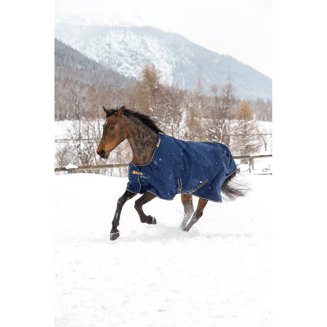 Rug Bucas Irish Turnout Extra 300gr Dark Blue-Gold