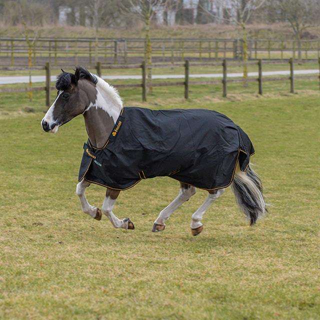 Rug Bucas Irish Turnout Light 50g Pony Black-Gold