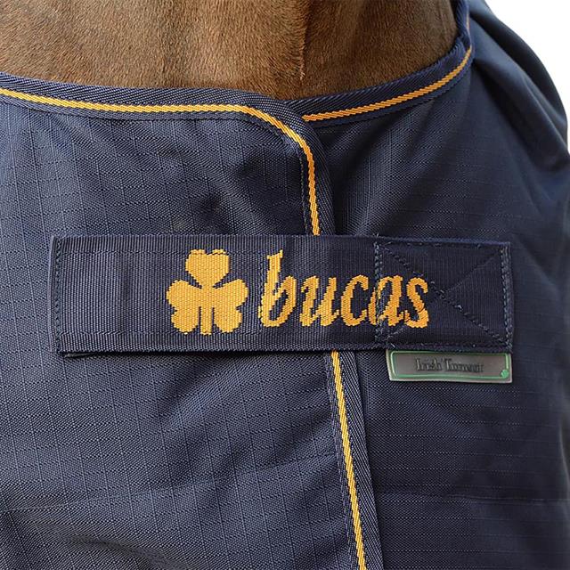 Rug Bucas Irish Turnout Light 50g Pony Dark Blue-Gold