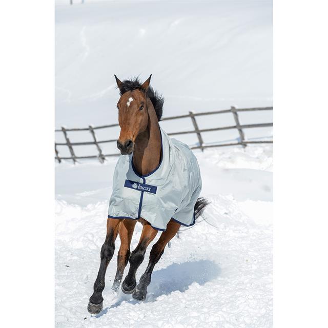 Rug Bucas Power Turnout High Neck 0gr Silver