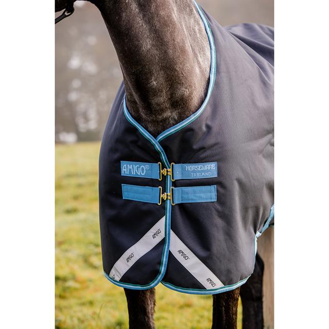 Rug Horeseware Amigo Bravo 1200D 50gr Dark Blue-Turquoise