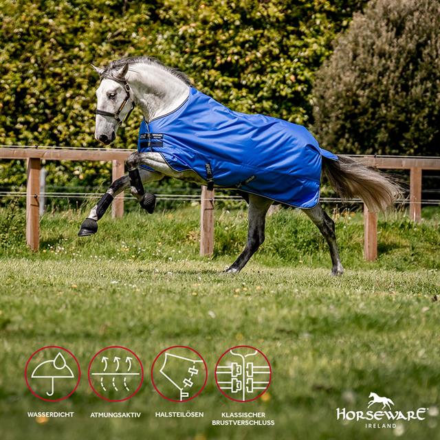 Rug Horseware Amigo Hero Orginal Lite 0gr Pony Mid Blue-Dark Blue