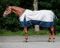 Rug QHP Turnout Collection 0gr Dark Blue-Beige