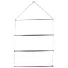 Rug Rack BR Chrome Silver