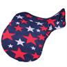 Saddle Cover Epplejeck Fleece Dark Blue-Red