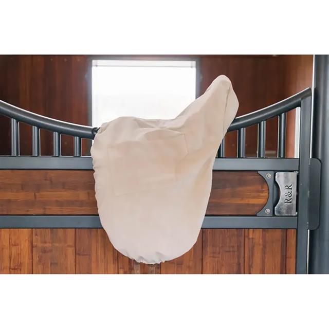Saddle Cover with Plate Kentucky Beige