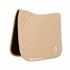 Saddle Pad 3D Logo Quilt Dressage Kentucky Beige