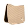 Saddle Pad 3D Logo Quilt Dressage Kentucky Beige