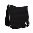 Saddle Pad 3D Logo Quilt Dressage Kentucky Black