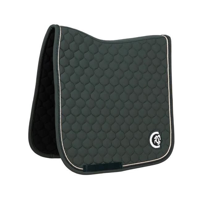 Saddle Pad 3D Logo Quilt Dressage Kentucky Green