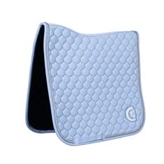 Saddle Pad 3D Logo Quilt Dressage Kentucky Light Blue