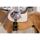 Saddle Pad 3D Logo Quilt Jumping Kentucky Beige