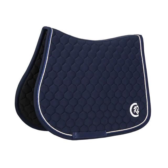 Saddle Pad 3D Logo Quilt Jumping Kentucky Dark Blue