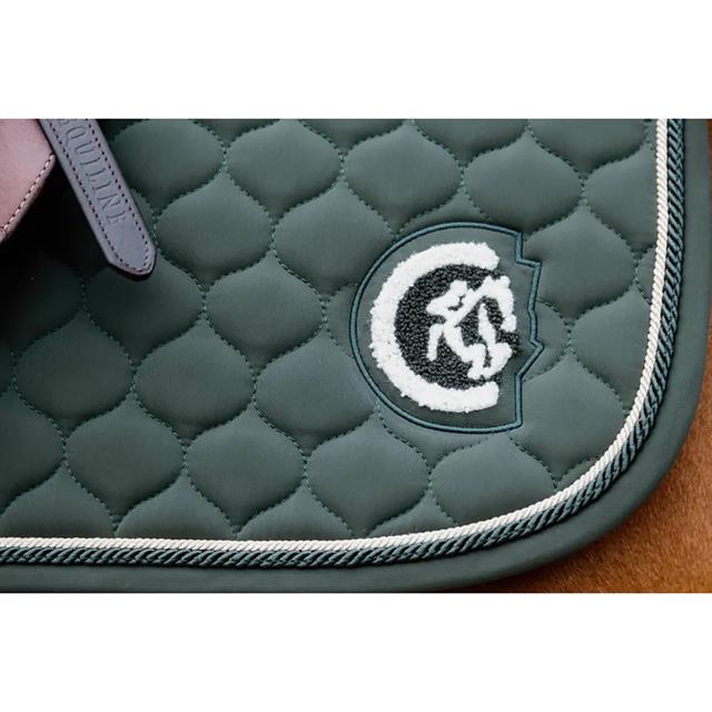 Saddle Pad 3D Logo Quilt Jumping Kentucky Green