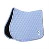 Saddle Pad 3D Logo Quilt Jumping Kentucky Light Blue