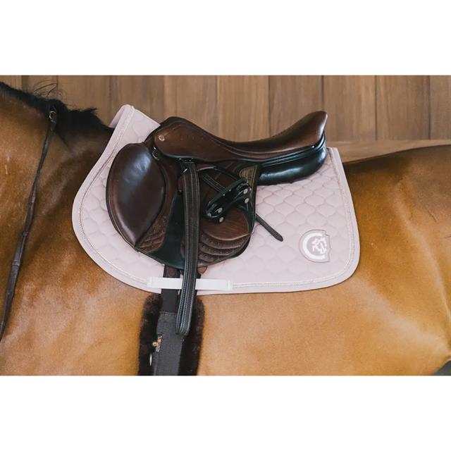 Saddle Pad 3D Logo Quilt Jumping Kentucky Mid Pink