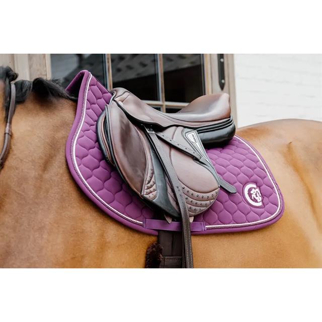 Saddle Pad 3D Logo Quilt Jumping Kentucky Purple