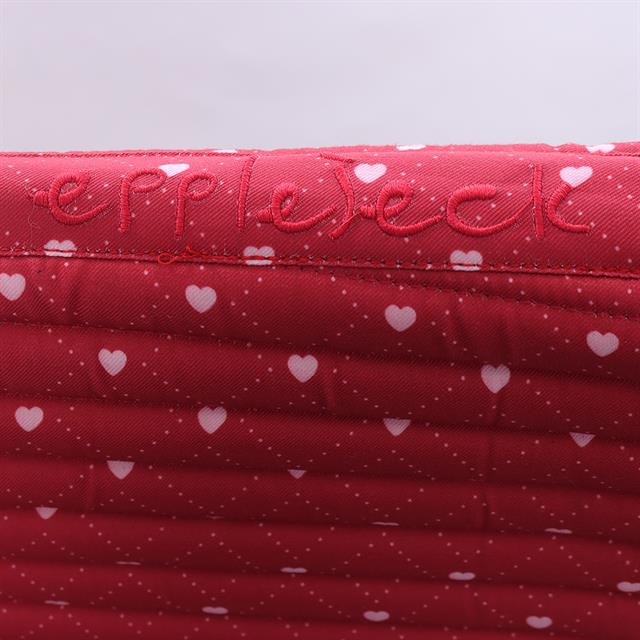 Saddle Pad All Purpose Epplejeck EJValentine Red