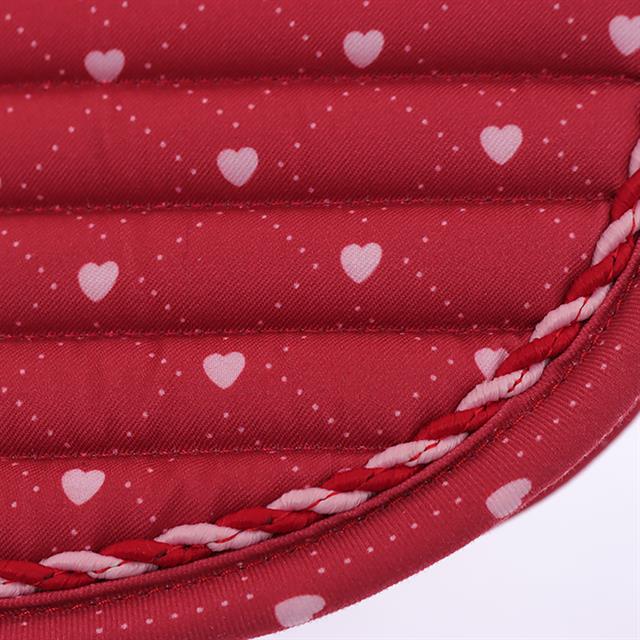 Saddle Pad All Purpose Epplejeck EJValentine Red