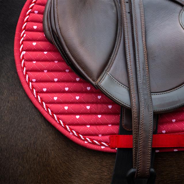 Saddle Pad All Purpose Epplejeck EJValentine Red