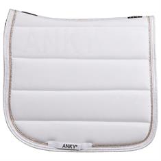Saddle Pad Anky Crystal Airstream White