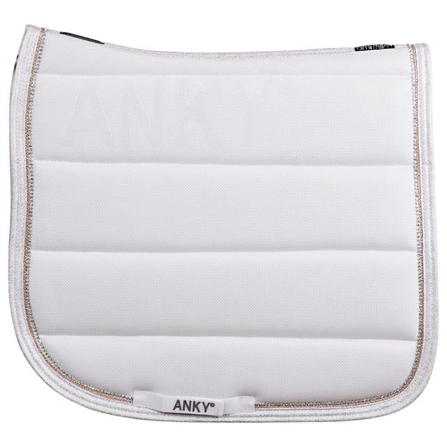 Saddle Pad Anky Crystal Airstream White