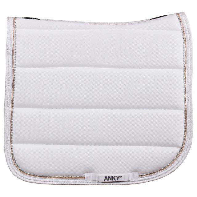Saddle Pad Anky Crystal Airstream White