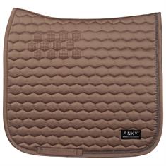 Saddle Pad Anky Stepped Light Brown