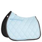 Saddle Pad BR Event Light Blue-Dark Brown