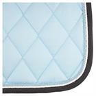 Saddle Pad BR Event Light Blue-Dark Brown