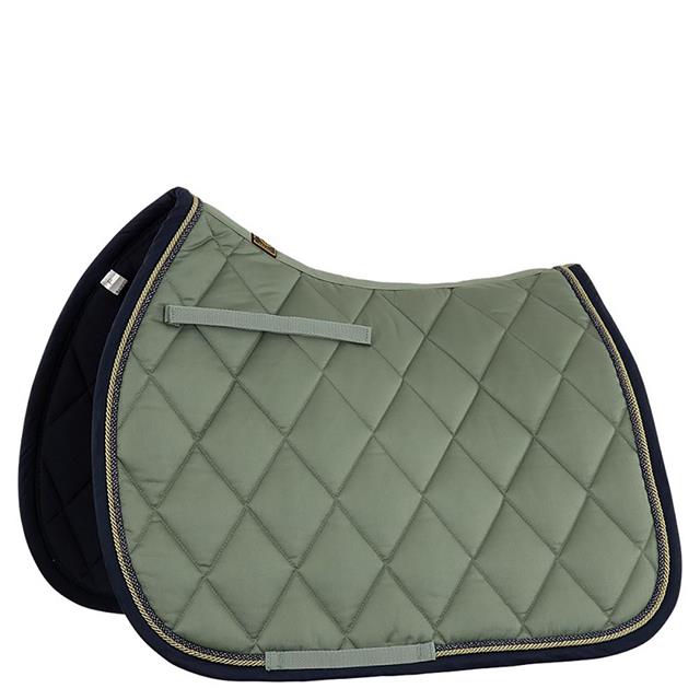 Saddle Pad BR Event Light Green-Blue