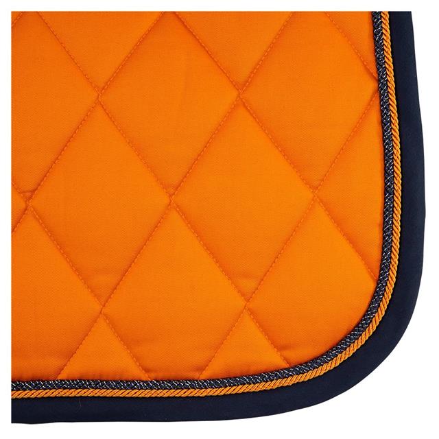 Saddle Pad BR Event Orange-Dark Blue