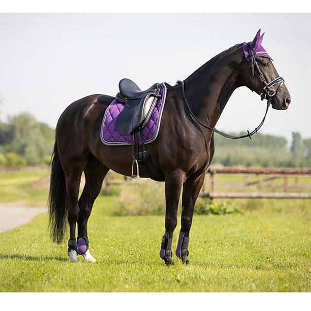 Saddle Pad BR Event Purple-Grey