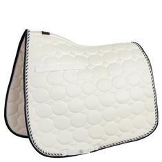Saddle Pad BR Galway C-Wear White-Dark Blue