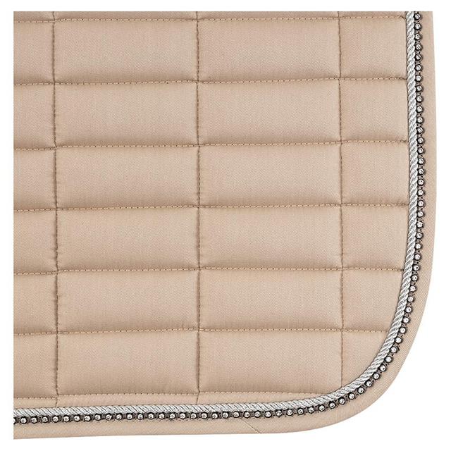 Saddle Pad BR Glamour Chic Brown-Silver