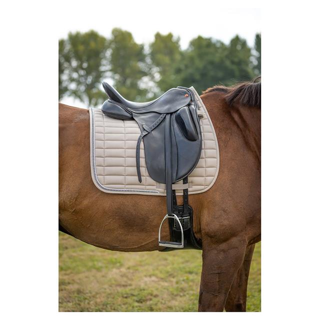 Saddle Pad BR Glamour Chic Brown-Silver