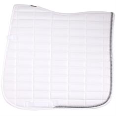 Saddle Pad BR Glamour Chic White