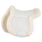 Saddle Pad BR Hunter Sheepskin All Purpose White