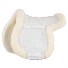 Saddle Pad BR Hunter Sheepskin All Purpose White