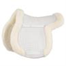 Saddle Pad BR Hunter Sheepskin All Purpose White