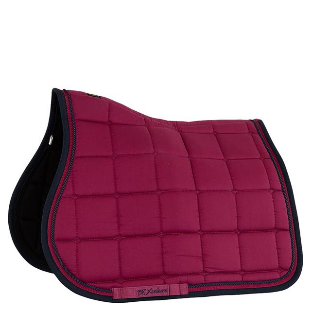 Saddle Pad BR Xcellence Red-Dark Blue